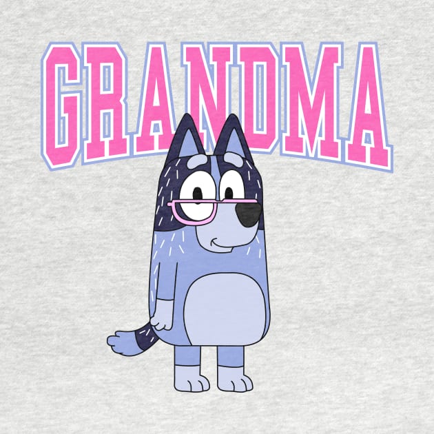 Bluey Grandma by Kuturupiah